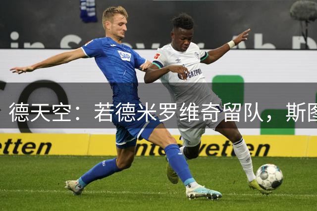德天空：若德米罗维奇留队，斯图加特愿意放走阿雷瓦洛